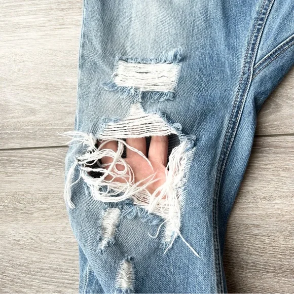 One Teaspoon Lonely Boys Distressed Jeans in Blue Buoy - Picture 16 of 16